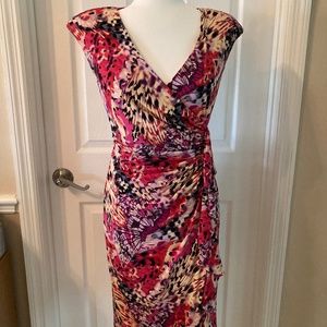 KASPER faux wrap dress